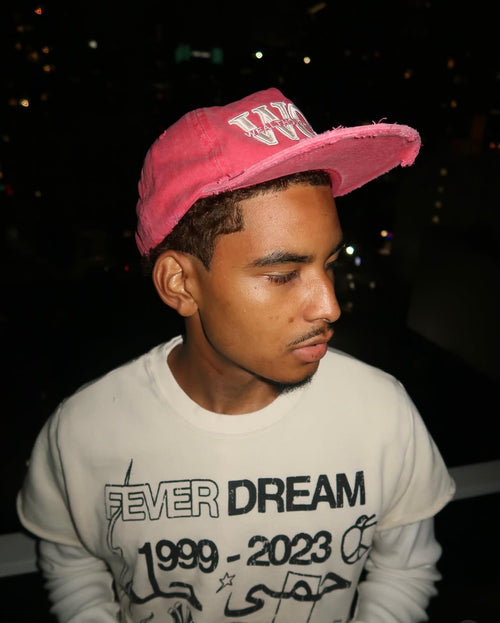 ‘Washed Red’ SnapBack Hat