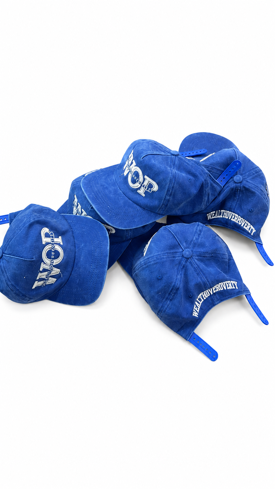 ‘Effff Blue’ Pigment Hat